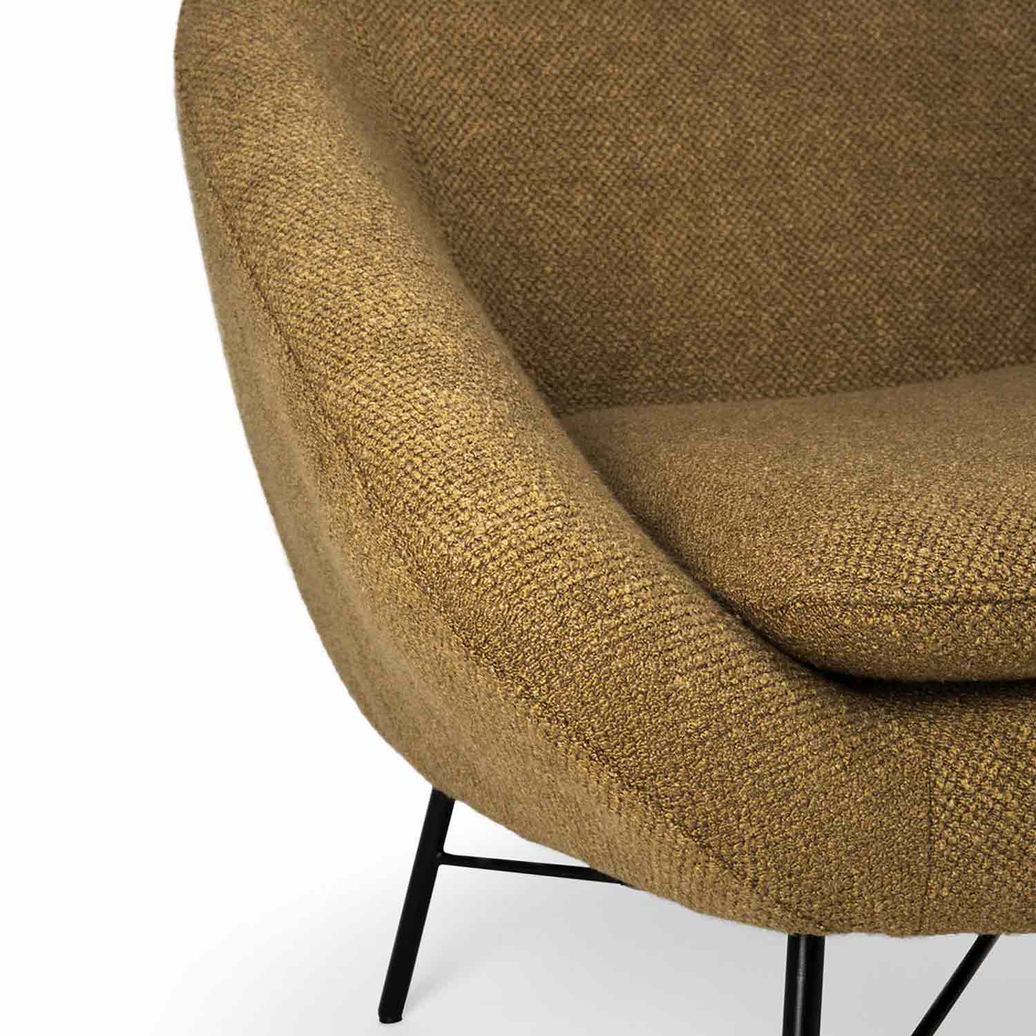 ginger ethnicraft barrow loungesessel freisteller extreme close up 88098