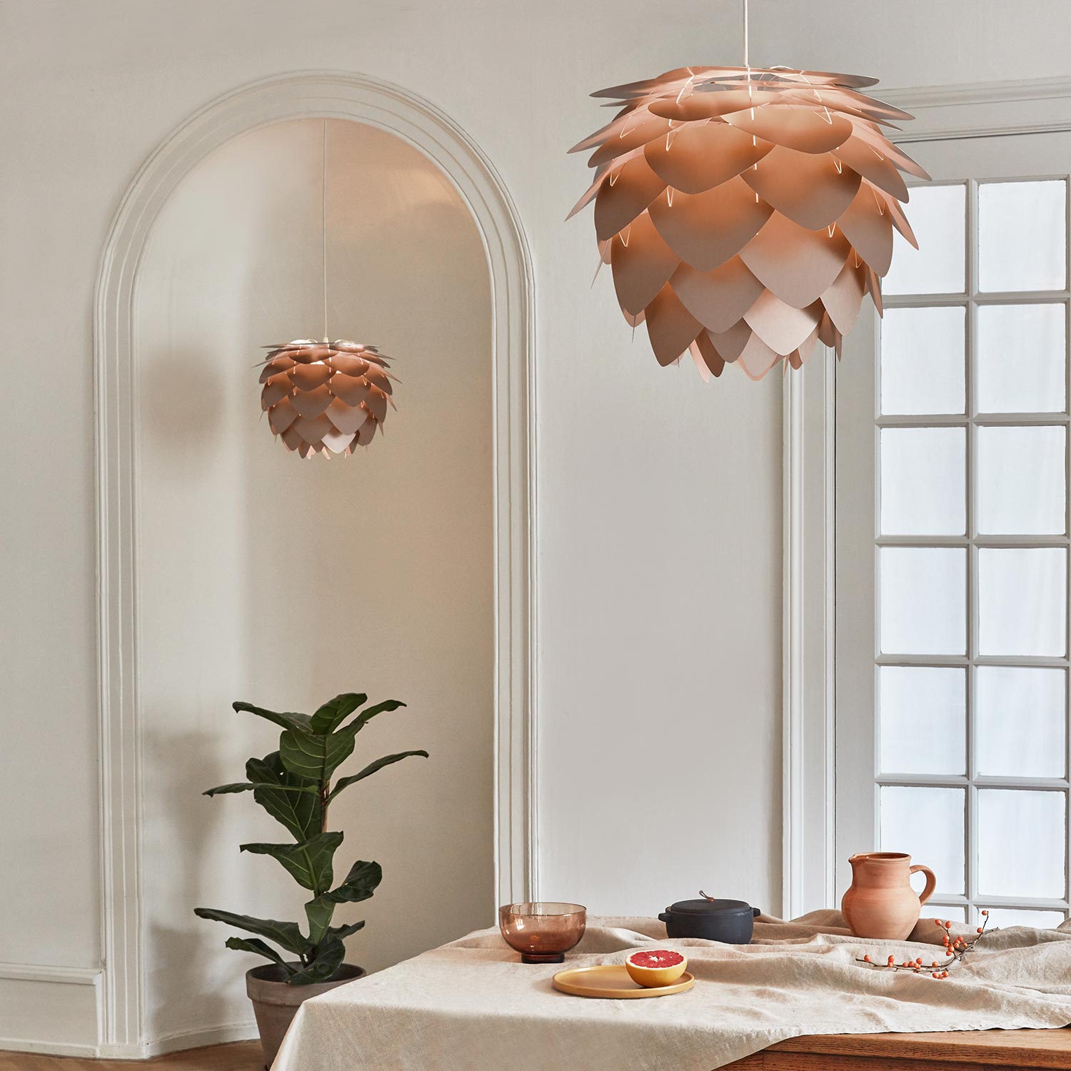 umage aluvia leuchte medium bronze 66277