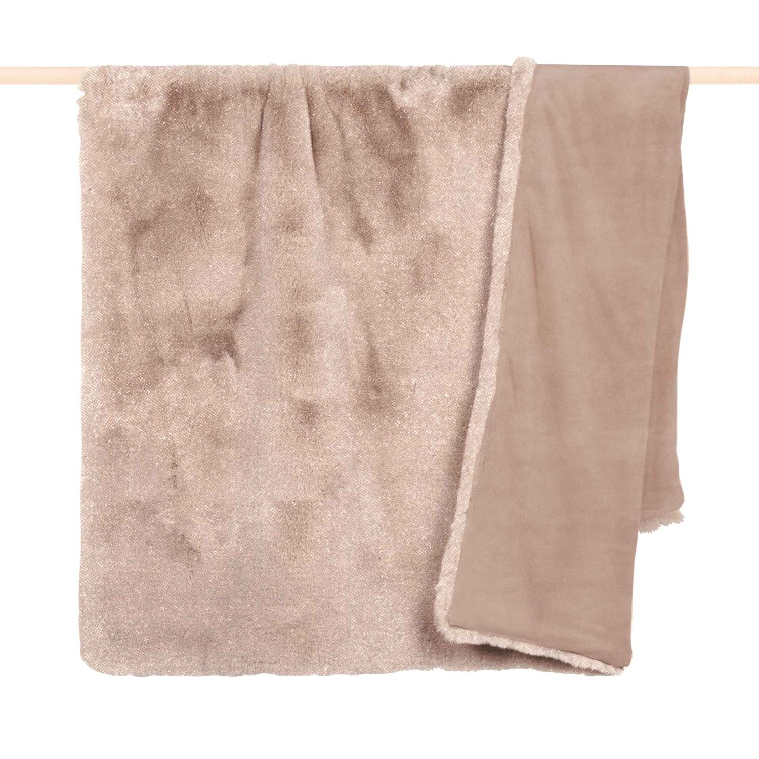 pad - Stella Decke 140 x 190 cm braun