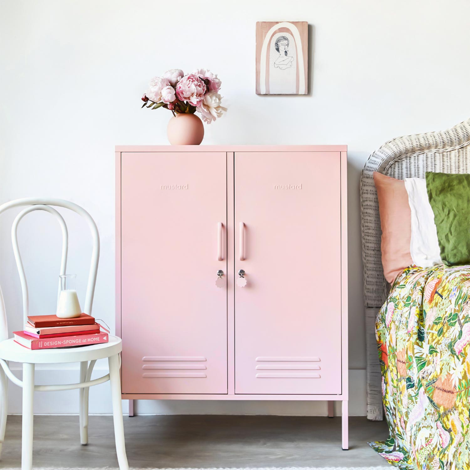 mustard made the midi highboard blush schlafzimmer 96550