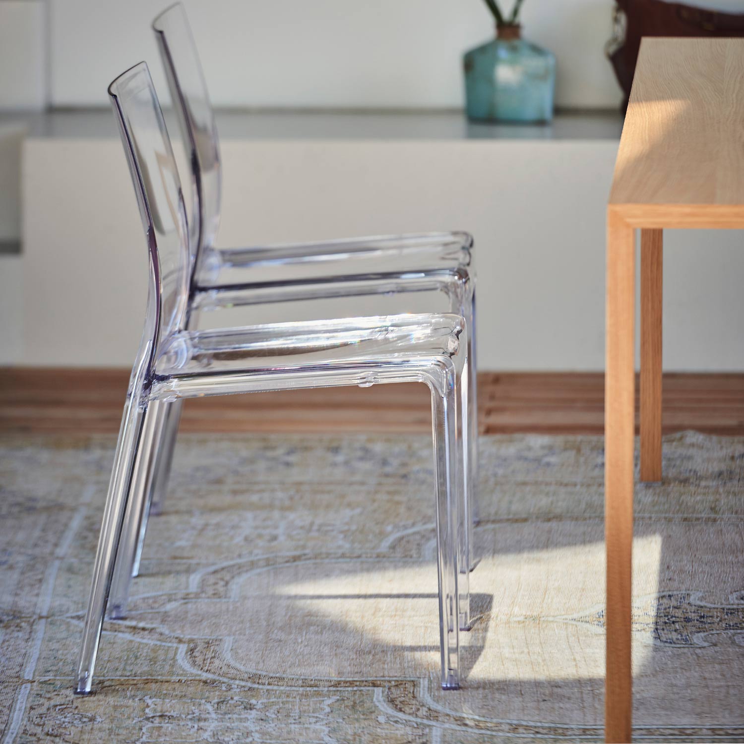 jan kurtz stapelstuhl mia transparent indoor 72659