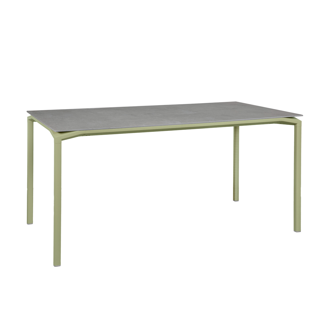 Fermob - Calvi Mineral Tisch 160x80 cm kreta lindgrün