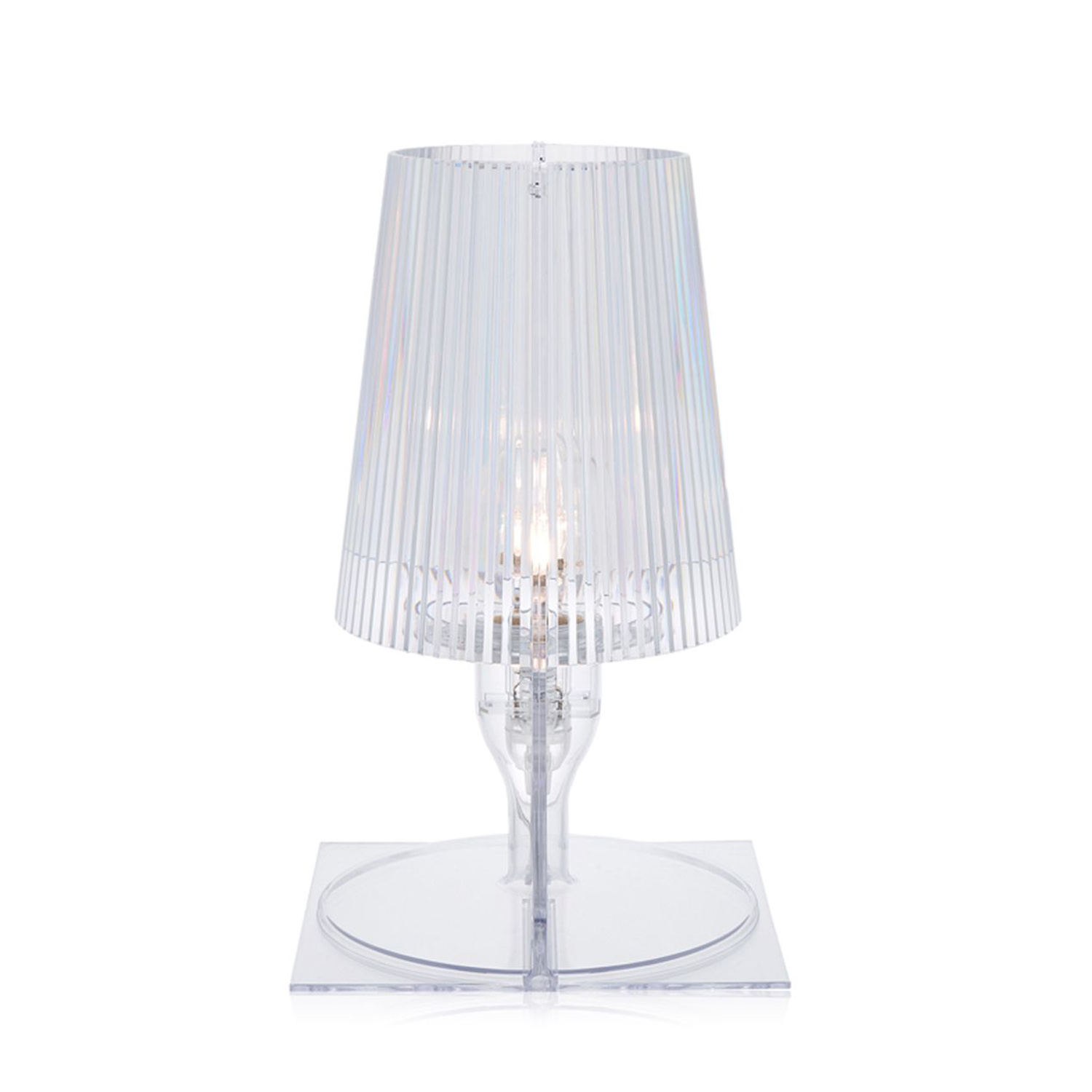 1 take tischlampe glasklar