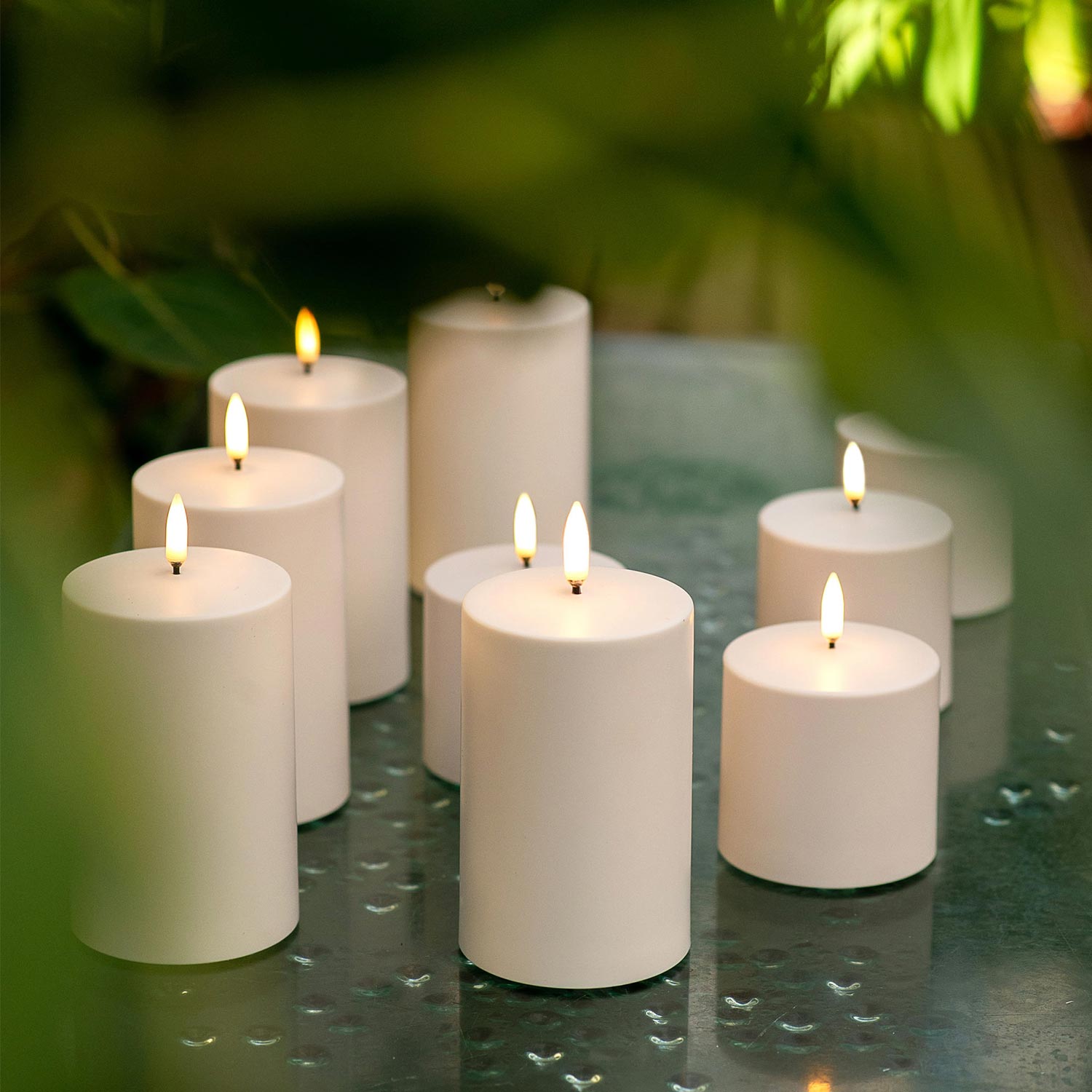 piffany uyuni led outdoor kerze dimmbar weiss 82593