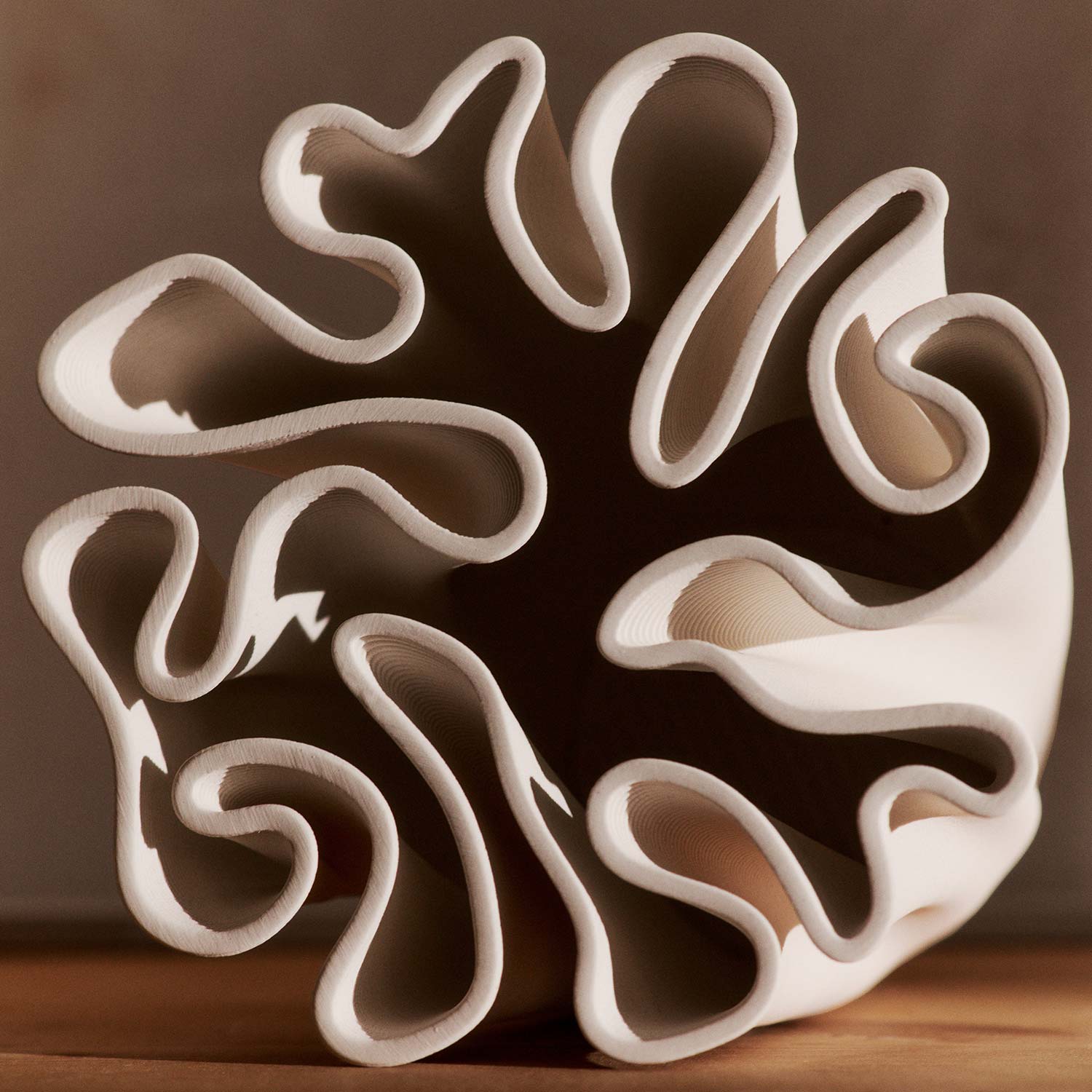 Ferm Living - Dedali Vase off-white large