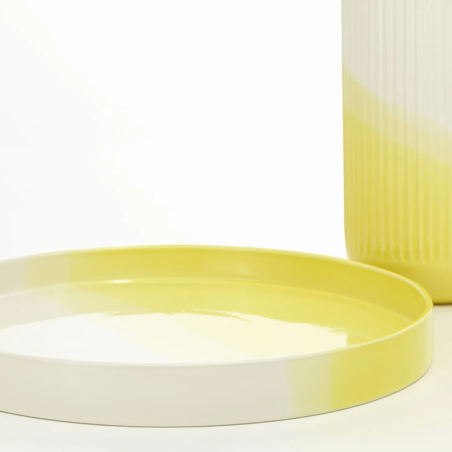 Vitra - Herringbone Tray gelb