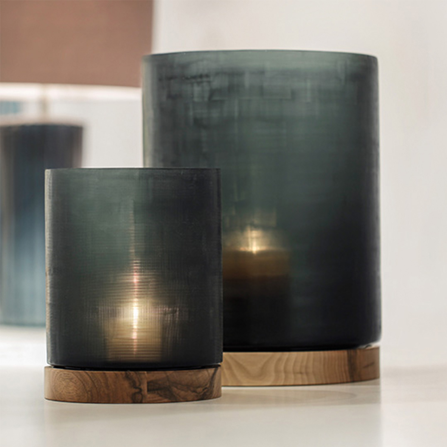 guaxs aran laterne dunkel indigo ambiente 88708