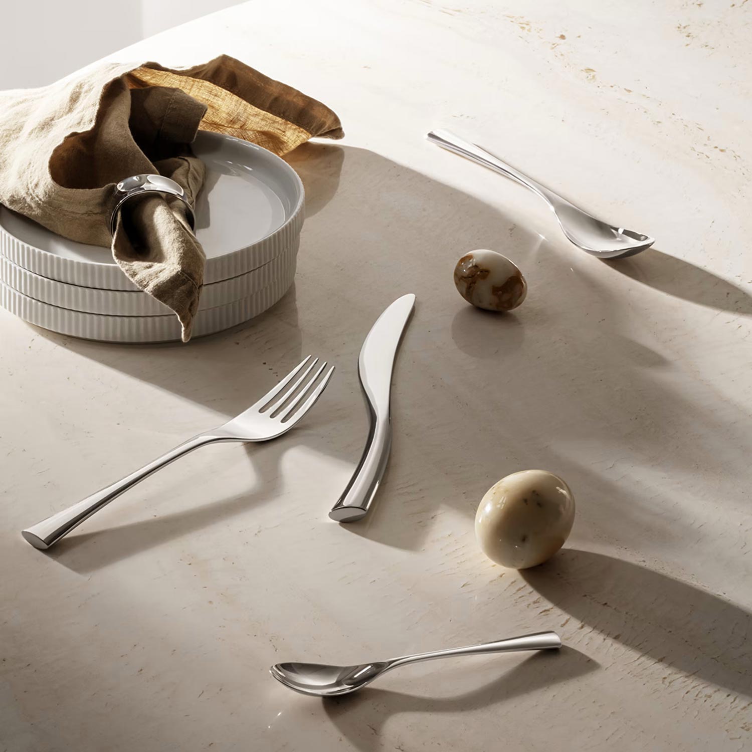 Georg Jensen - Cobra Besteck Set 16-teilig