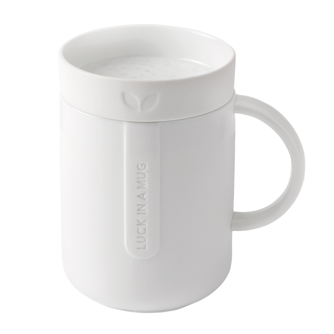 Räder Design - Cozy Time Tasse mit Deckel Luck in a mug
