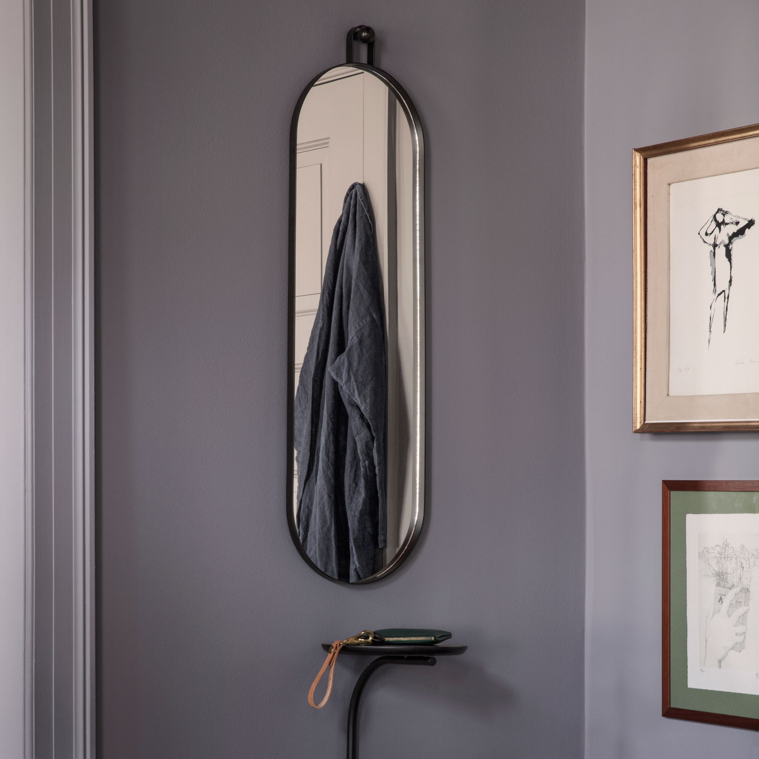 ferm living Poise Oval Mirror 2