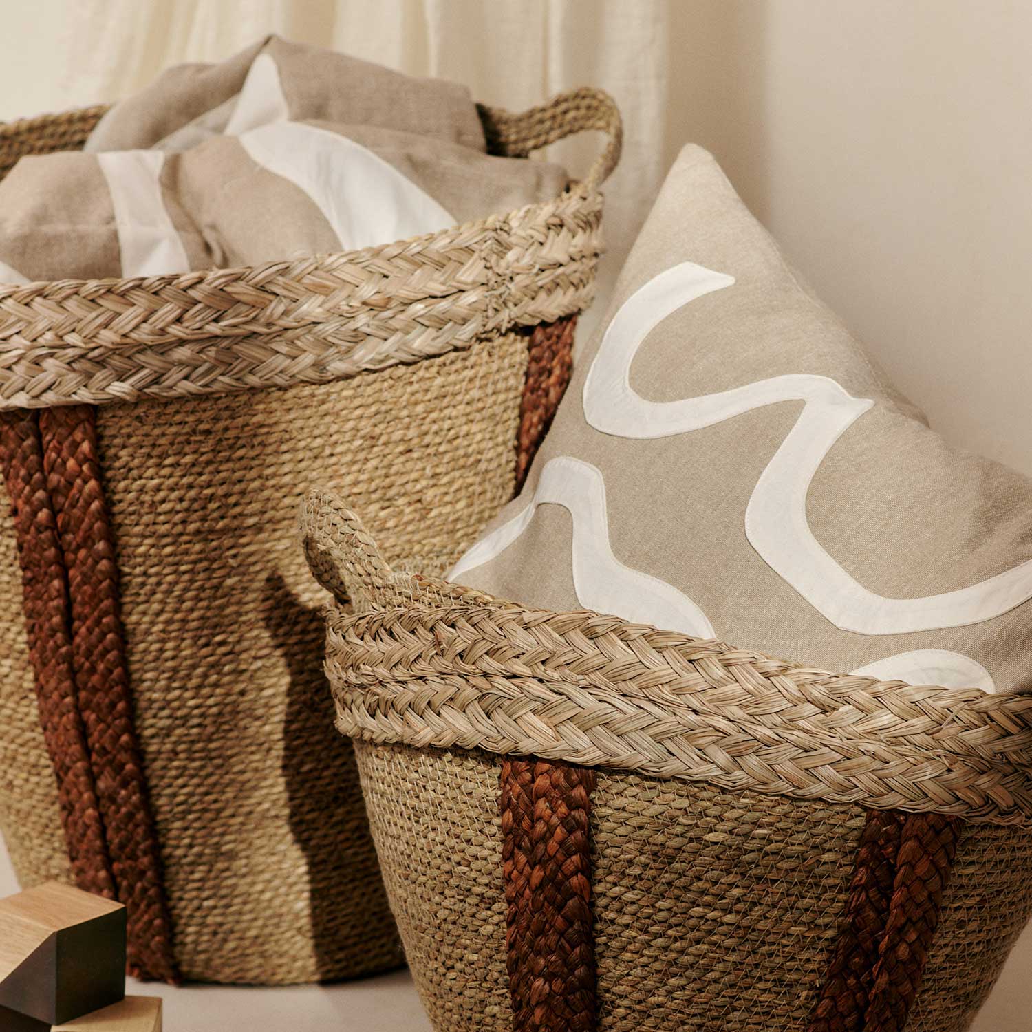 Ferm Living - Kove Kissen tan cashmere