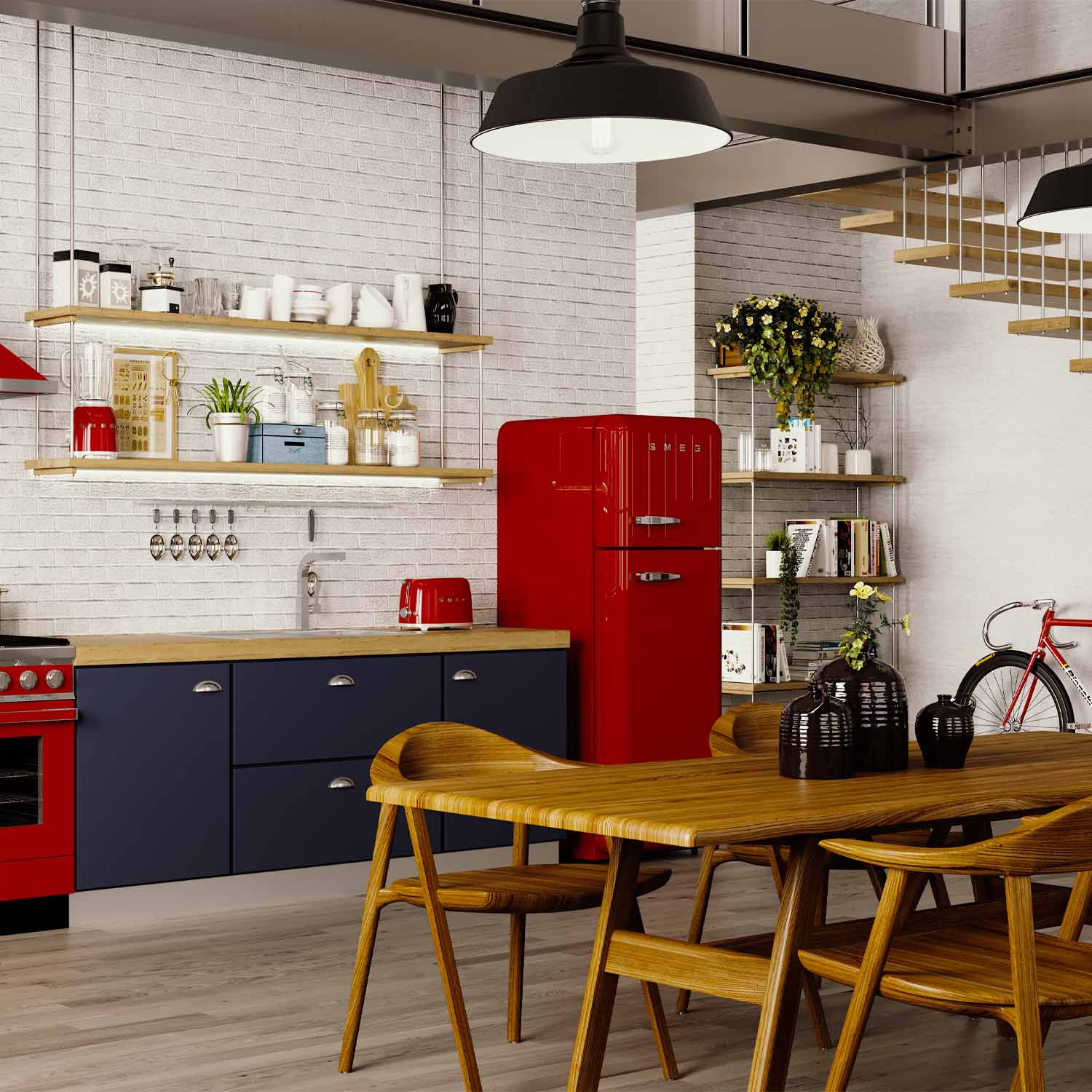 Mauer new age interior MEG TSF01 Toaster Rot