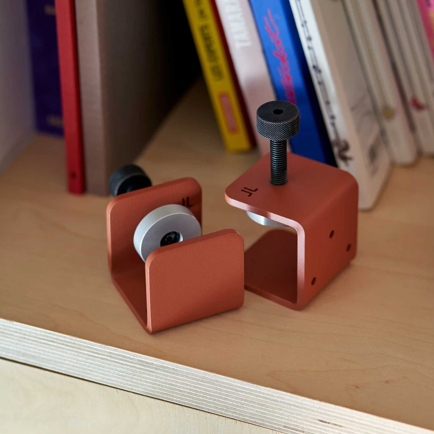 Tiptoe - Heju Bracket Wandhaken zimtbraun