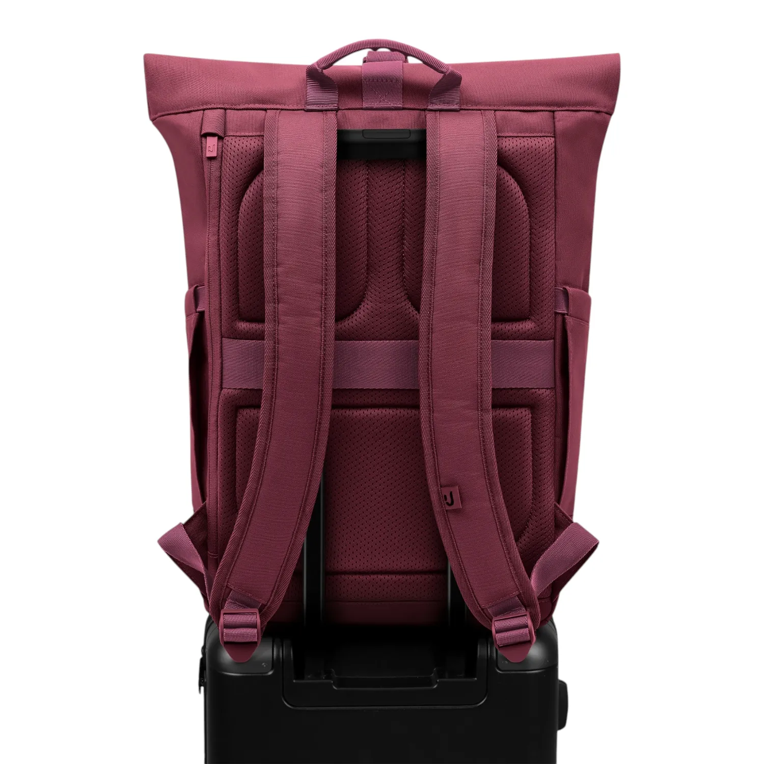 Johnny Urban - Luca Small Rolltop Rucksack burgundy