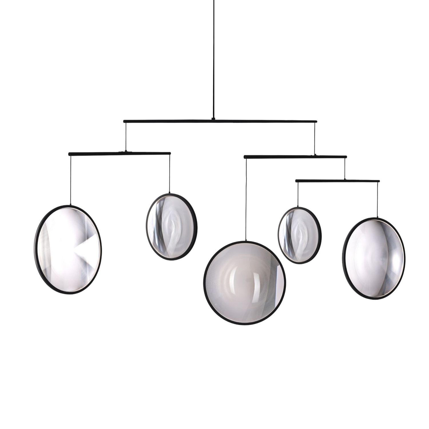 DCW - Focus Pendelleuchte X5 schwarz