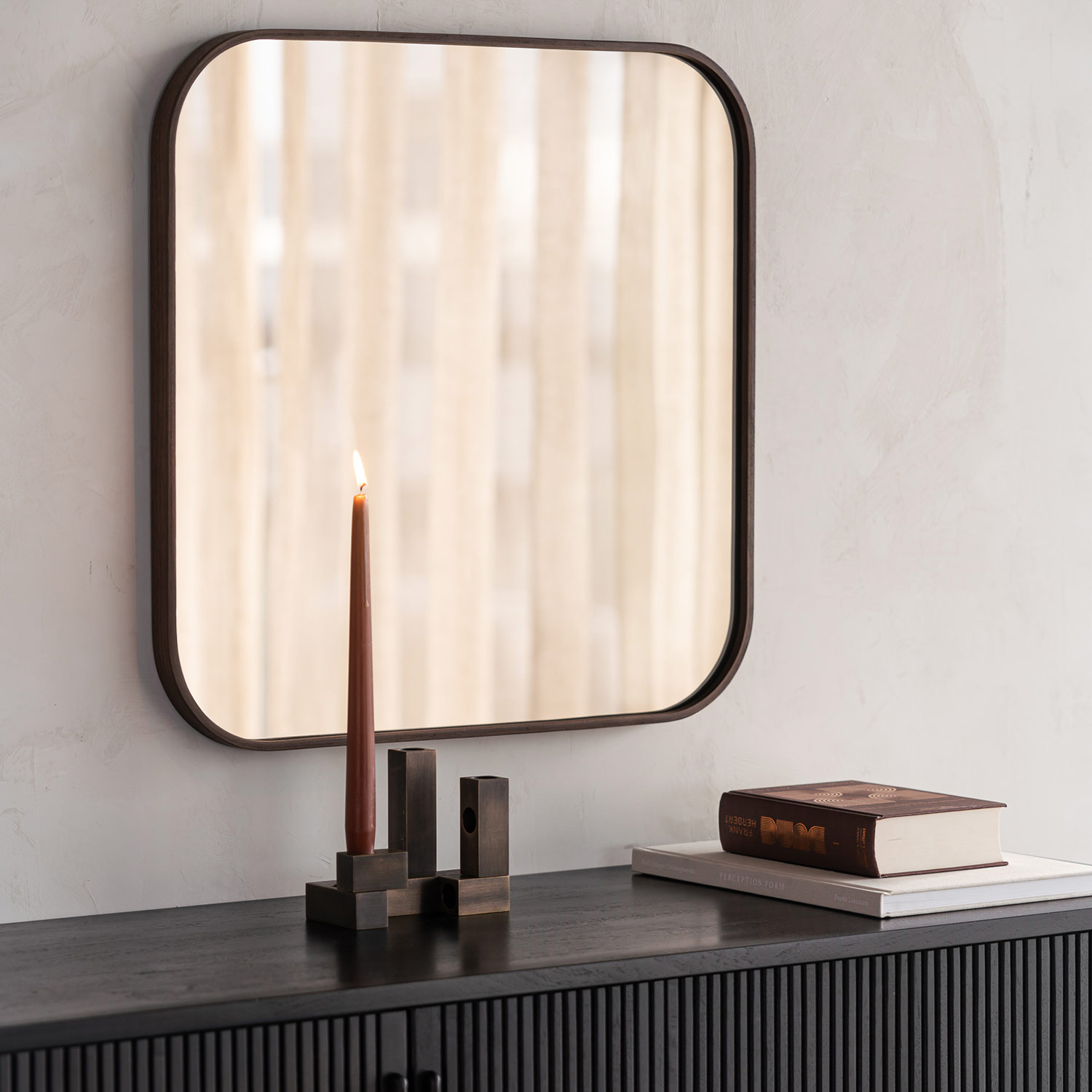 Ethnicraft - Camber Wandspiegel 90x90 cm