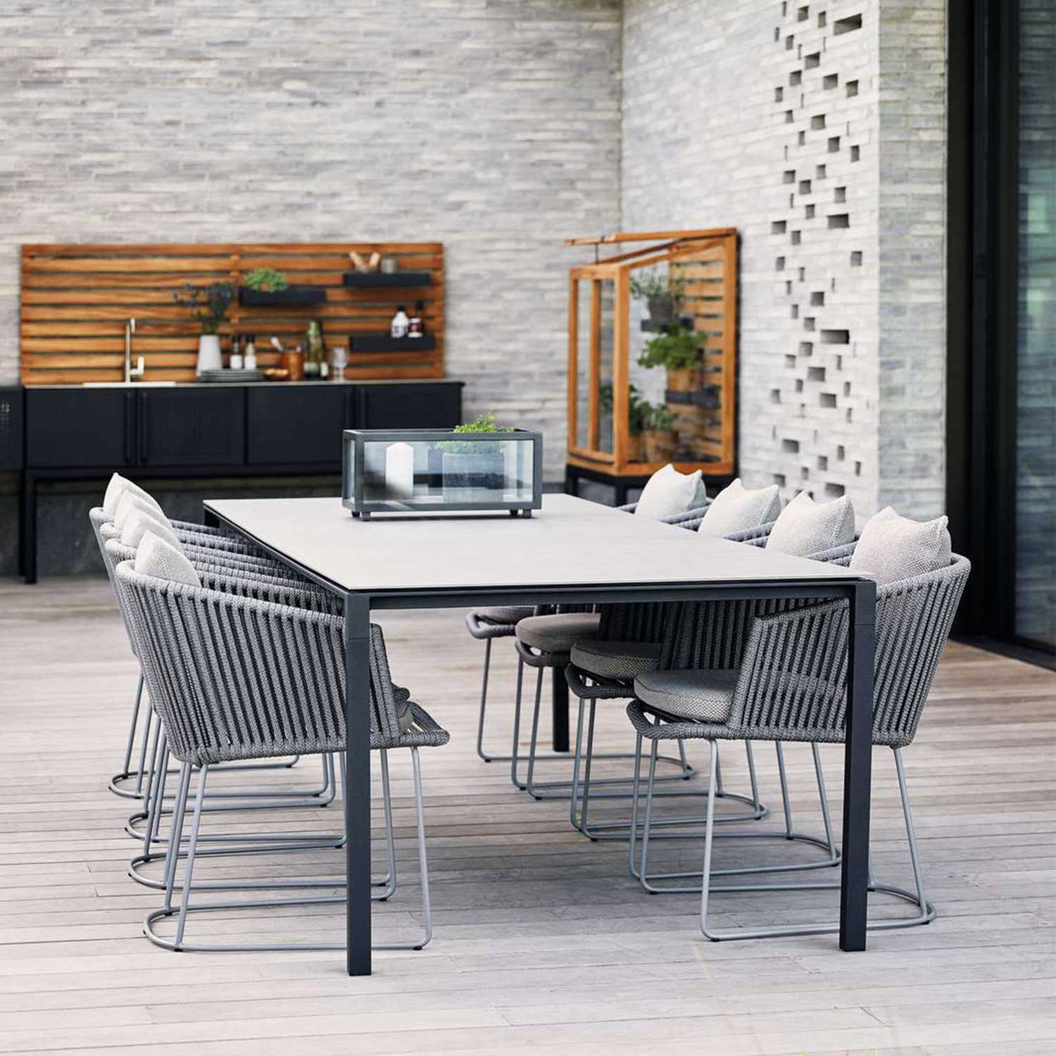 cane line pure tisch outdoor 79394