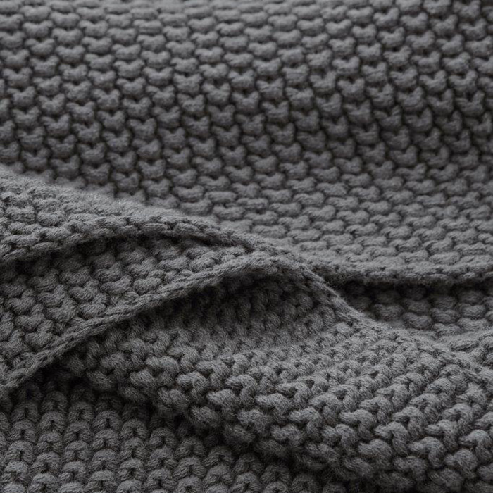 marco polo nordic knit plaid stone detail 76912