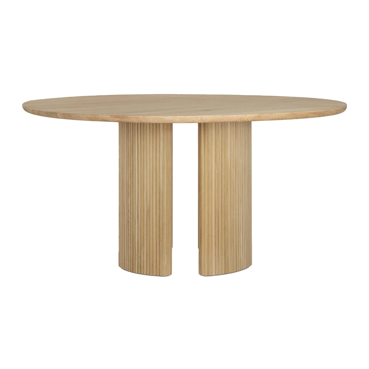 Ethnicraft - Roller Max Tisch rund mahagoni