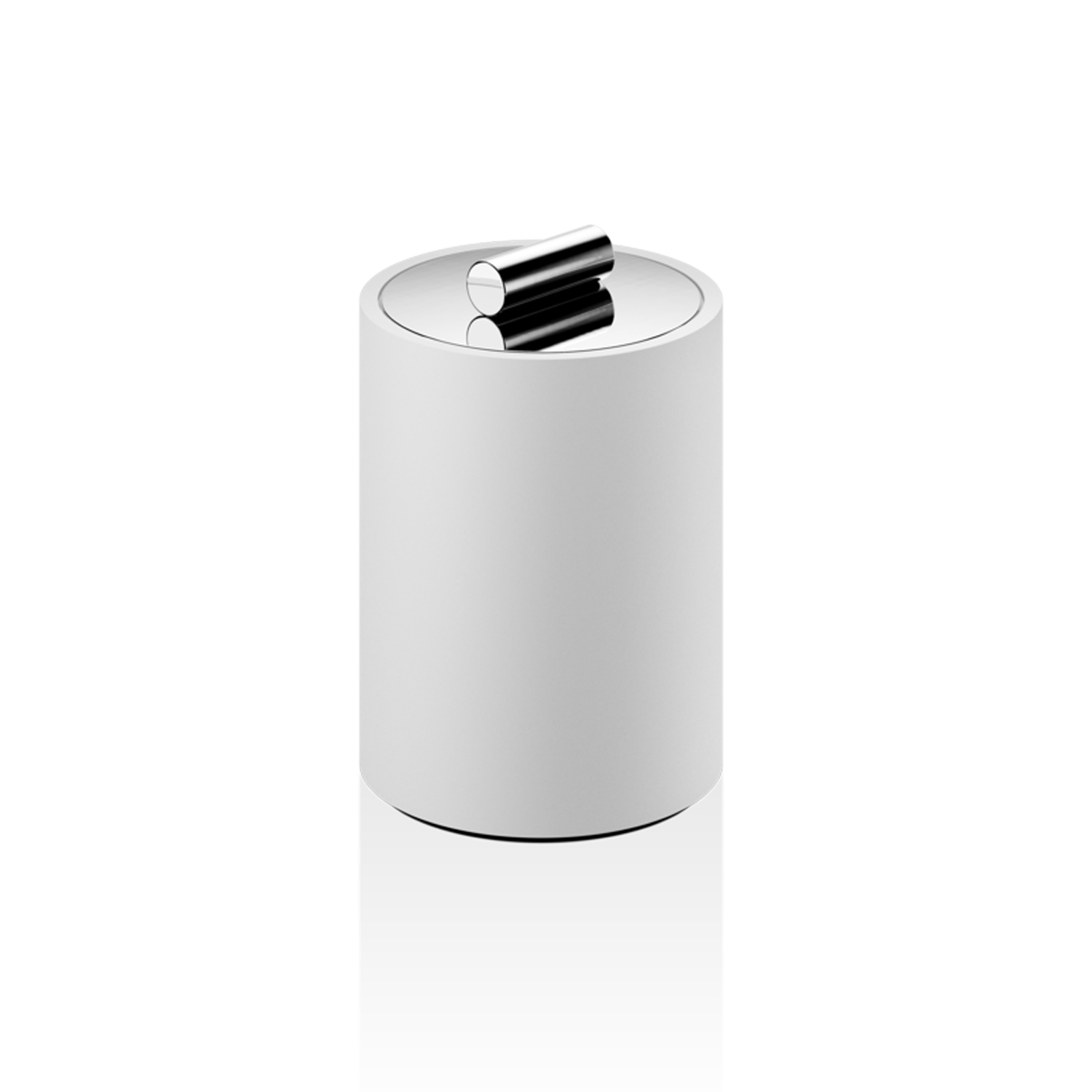 0971254 Stone Dose S weiss chrom Decor Walther 20640