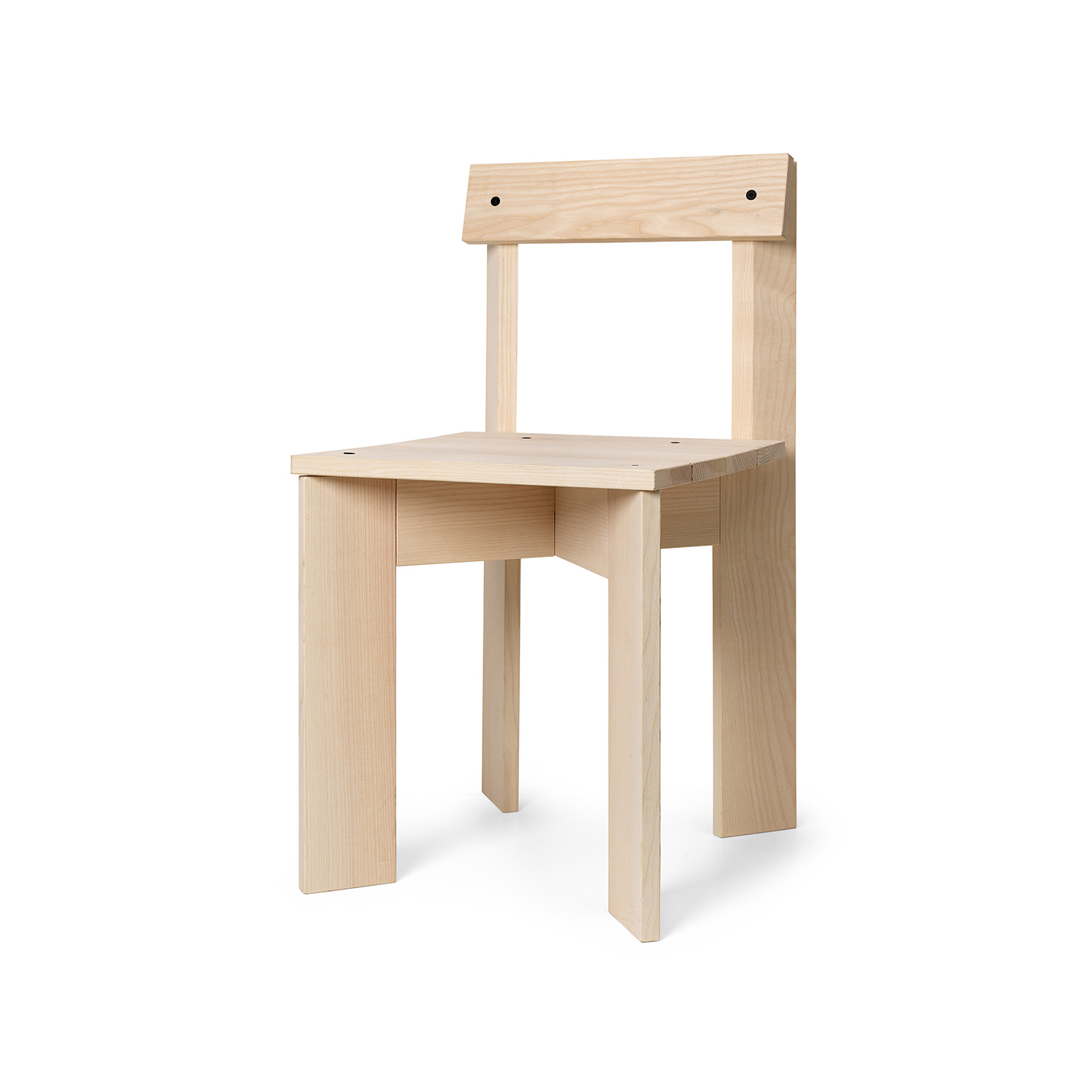 ferm living ark stuhl esche seitlich 81532