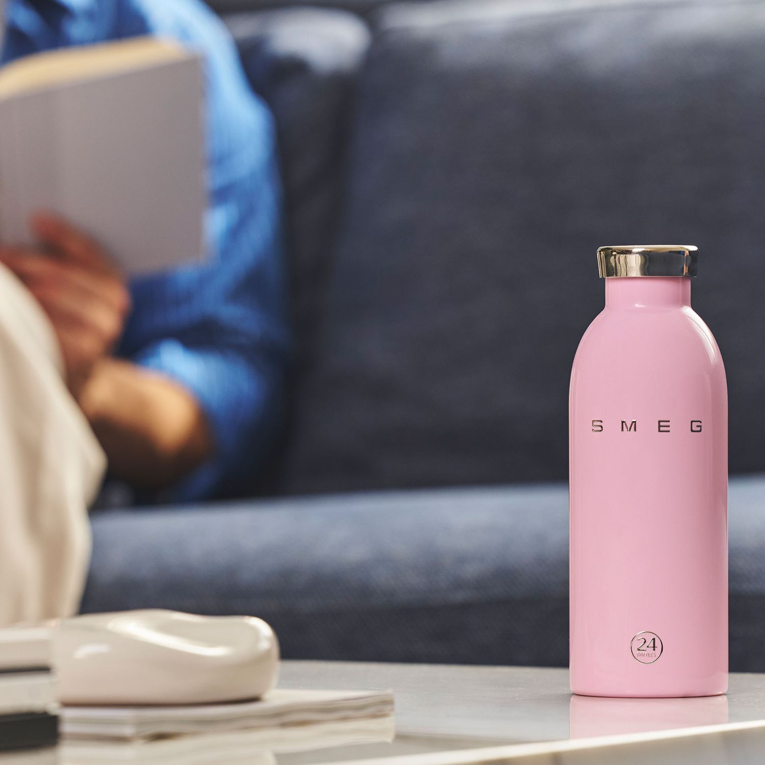 SMEG - Clima Bottle Edelstahlflasche schwarz