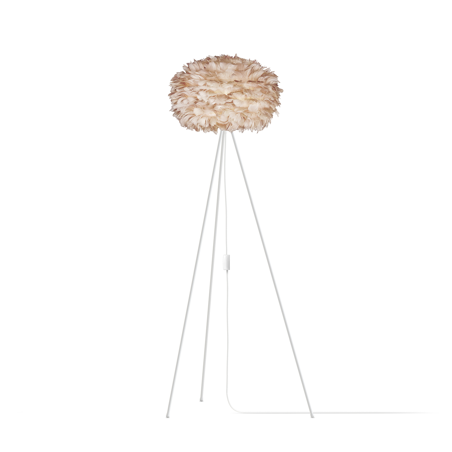 umage eos light brown tripod stand weiss 24515