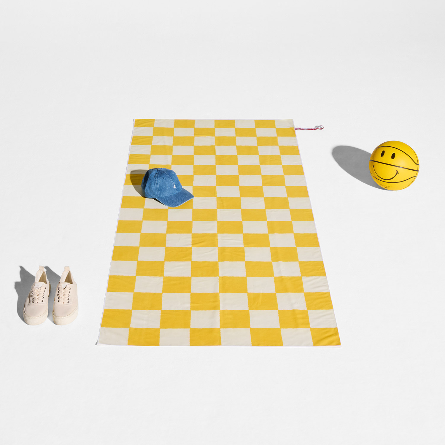 Fatboy - Beach Baggy XL Strandtuch chess corn