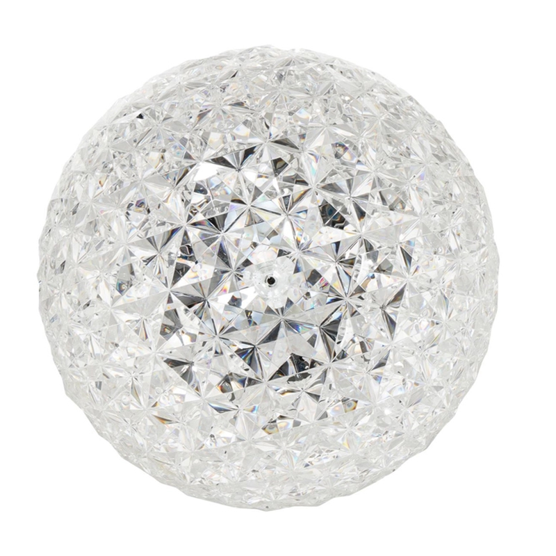 kartell planet stehlampe 160 klar draufsicht 102661