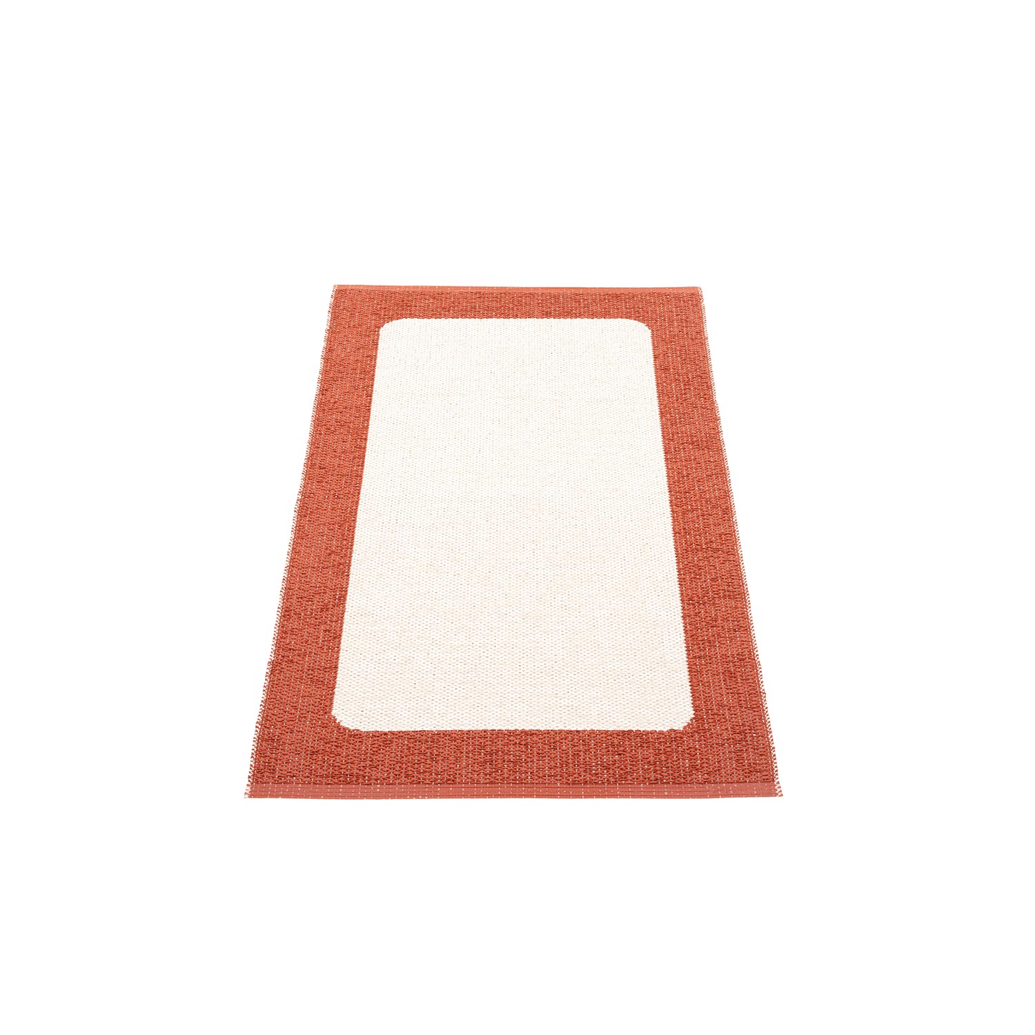 pappelina ilda teppich brick vanilla 70 120 cm 78968