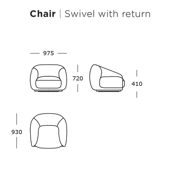 wendelbo montholon chair abmessungen 94500