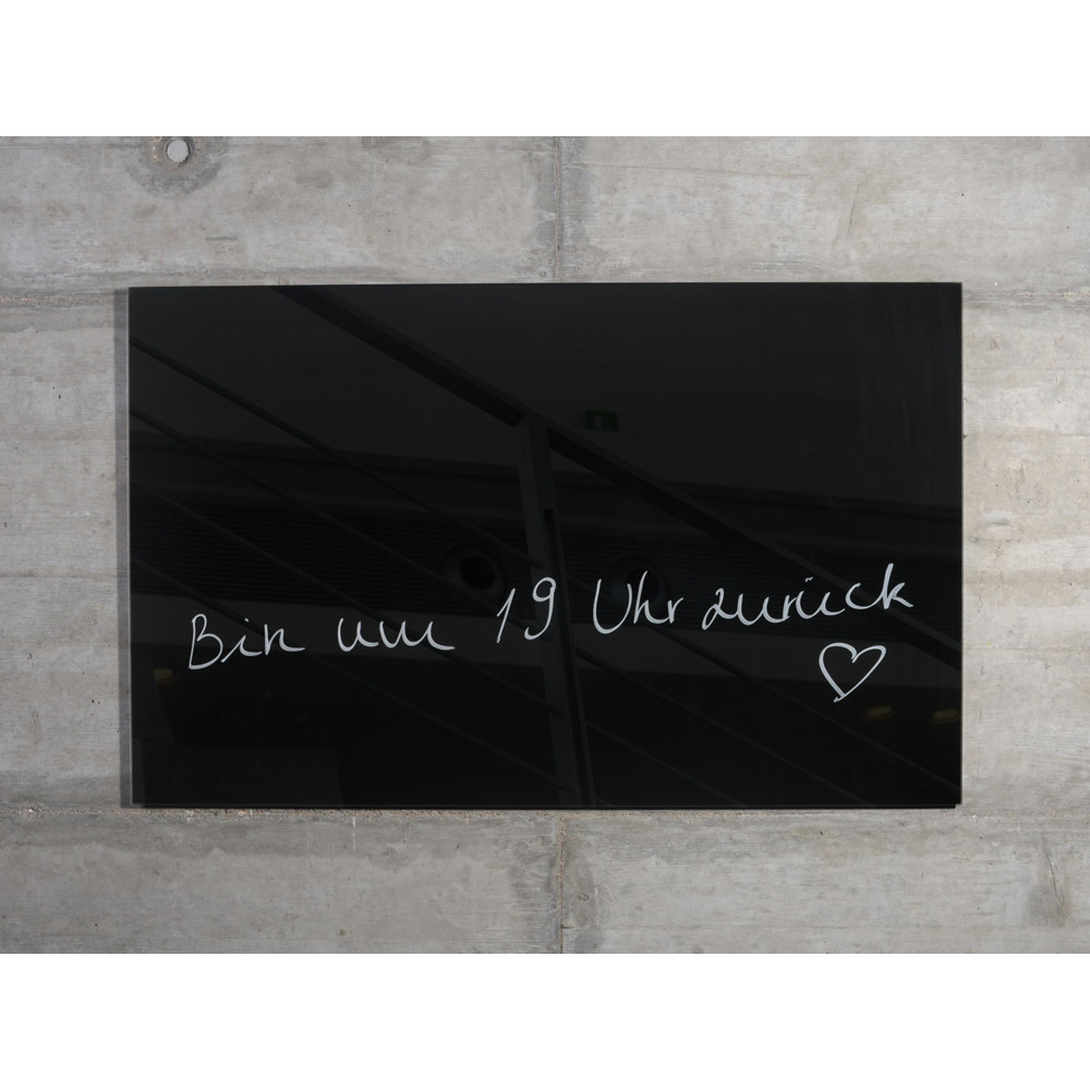 raum blick max magnettafel schwarz 6 13221