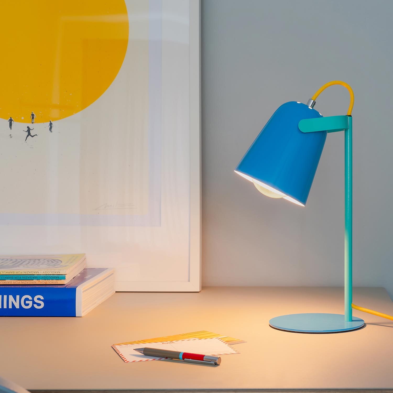 REMEMBER - Leuchte Piet blue