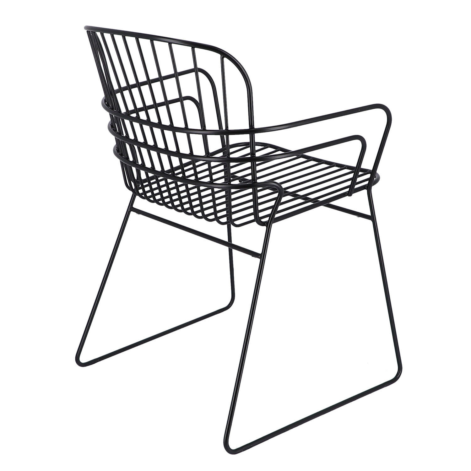 jan kurtz ferly armlehnstuhl schwarz hinten seitlich 87215