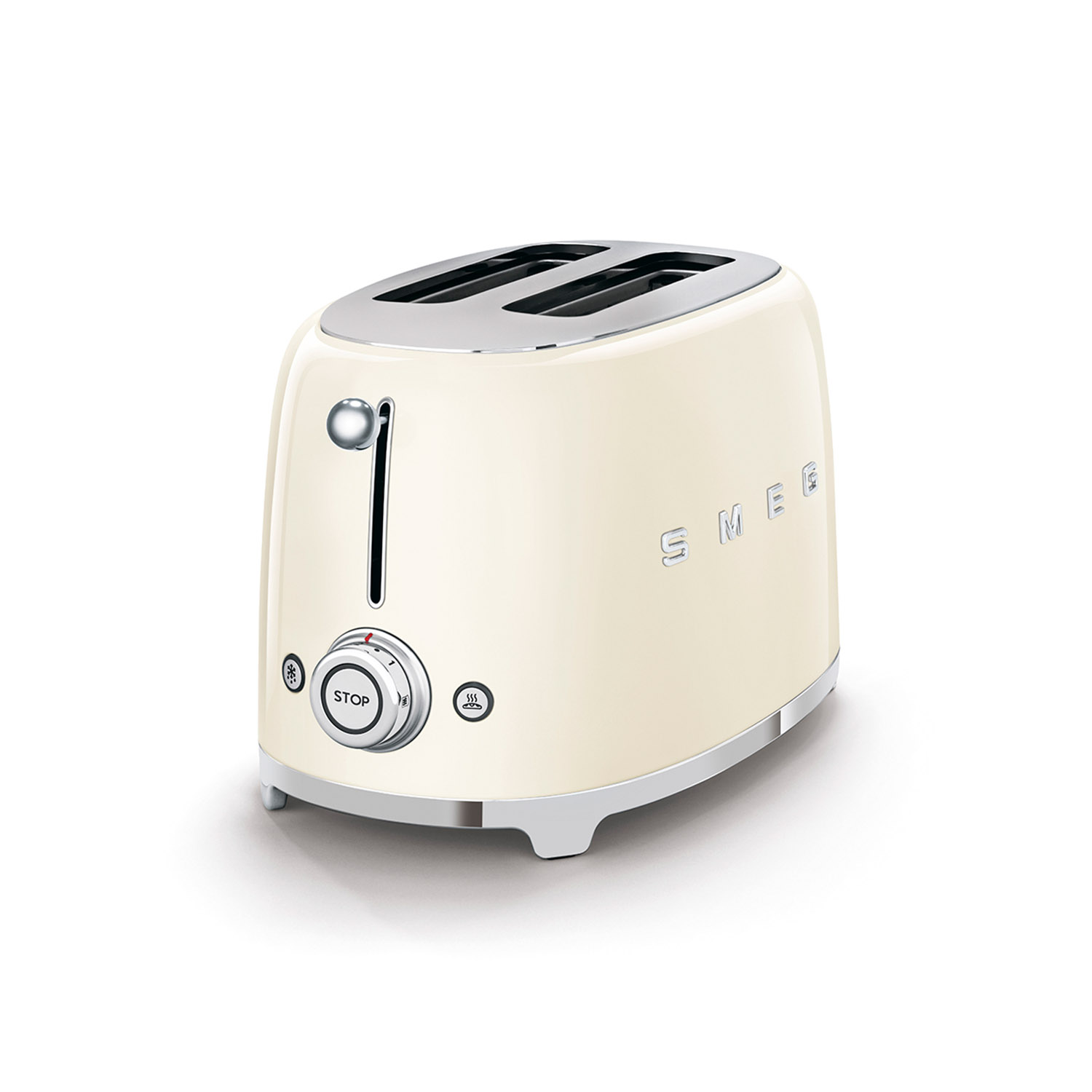 Creme 2 Scheibentoaster 50s Style TSF01 SMEG