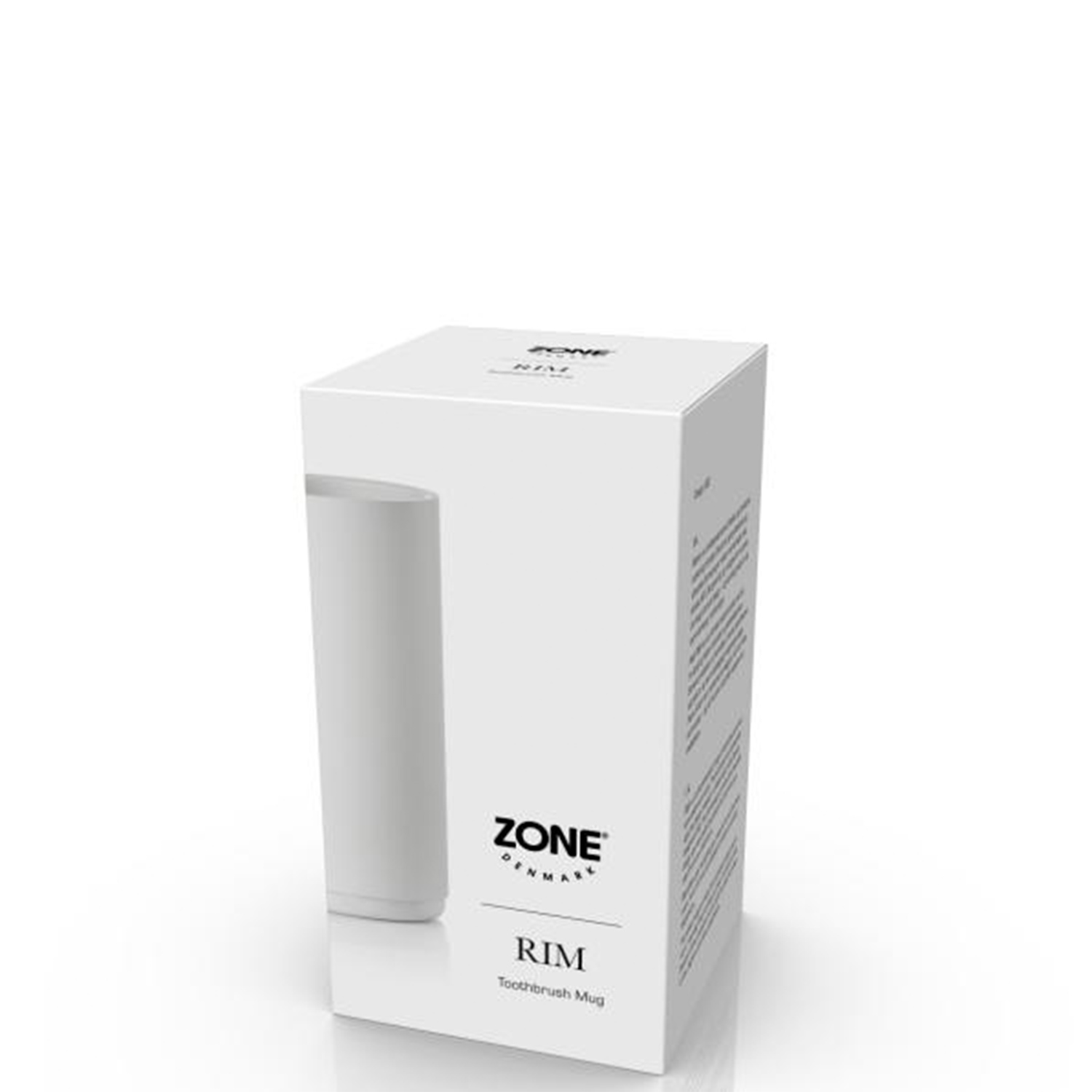 Zone Denmark Rim Zahnbuerstenbecher Karton vorne 104957