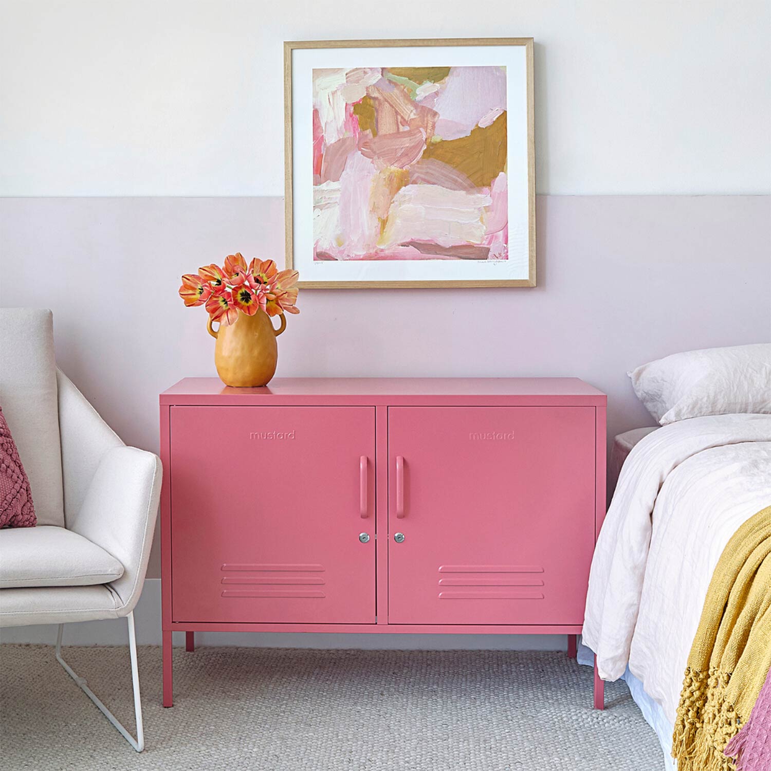 mustard made the lowdown sideboard berry schlafzimmer 96526