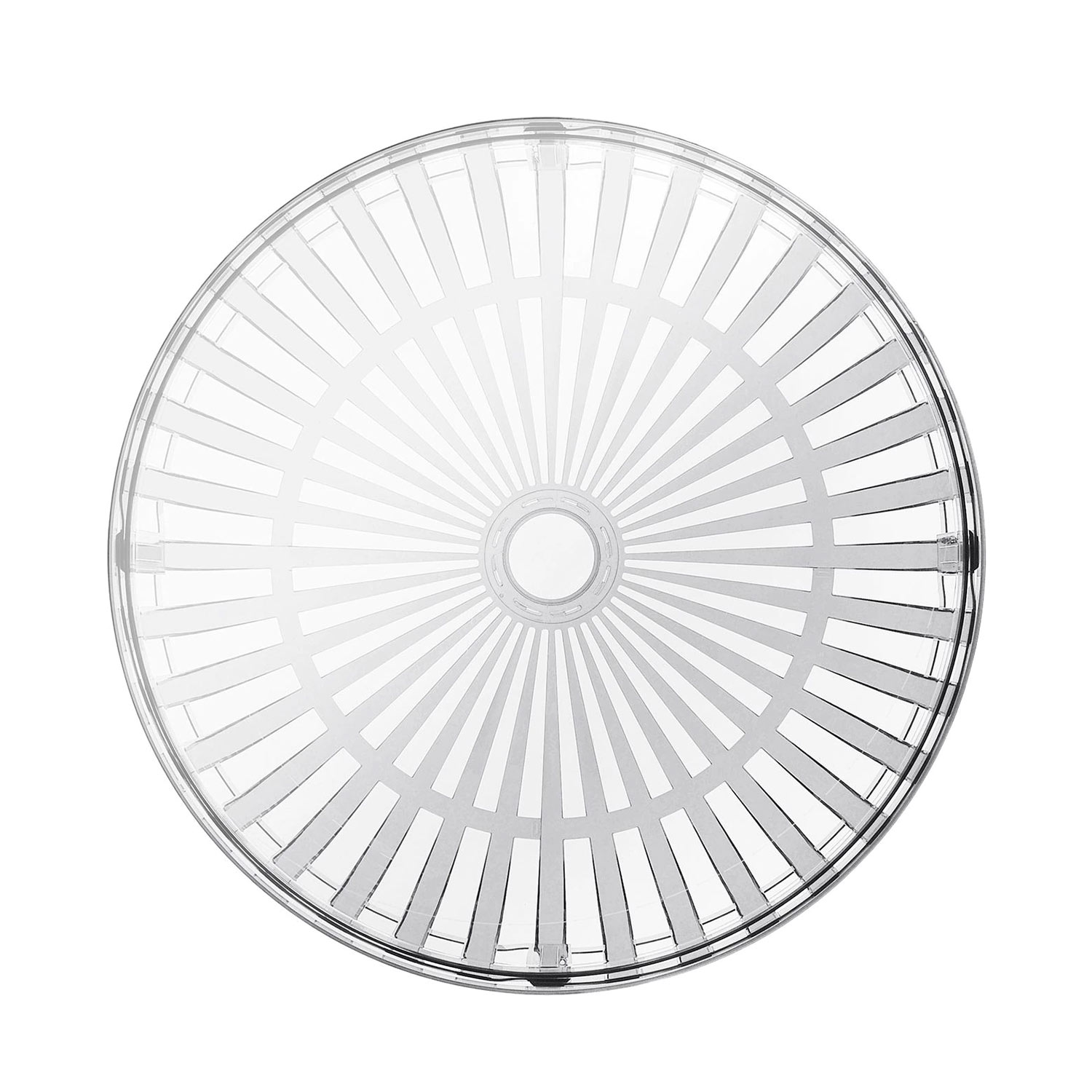 kartell panier kristallklar von oben 74507