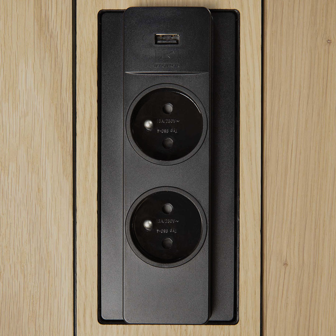 ethnicraft bok cowork schreibtisch ambiente steckdose FR BE 84344