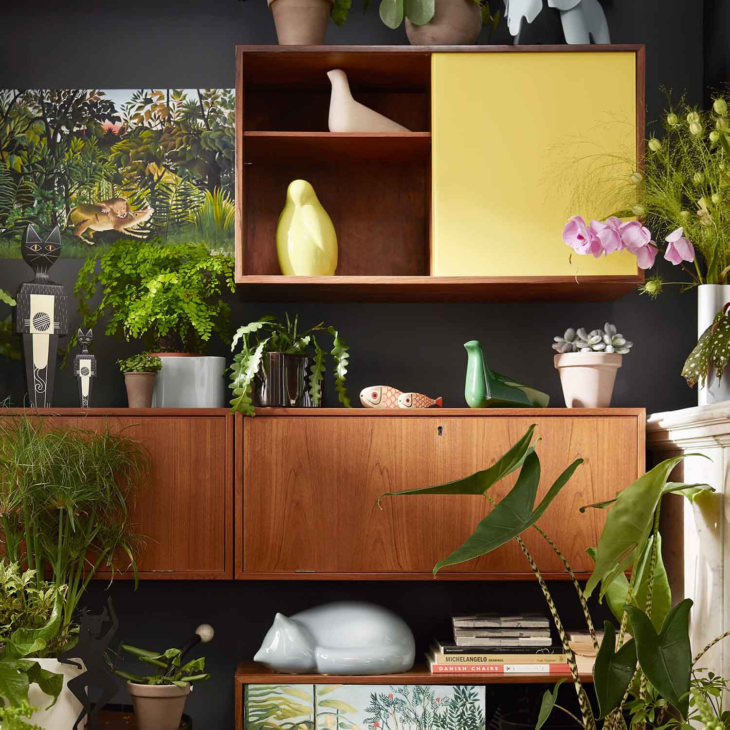 Vitra Resting Cat Ambiente Pflanzen Regal