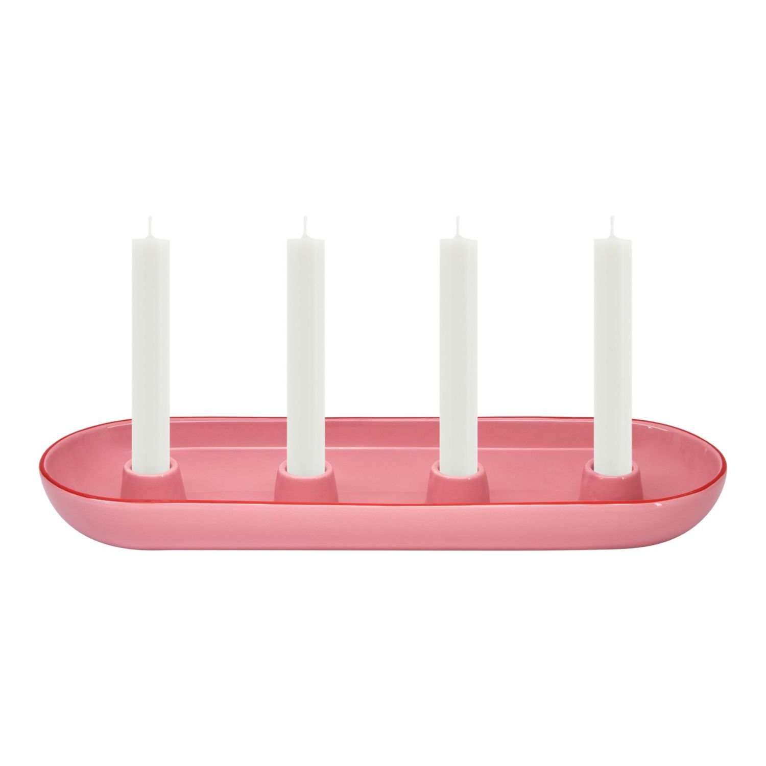 REMEMBER - Lucia Kerzenschale oval rose