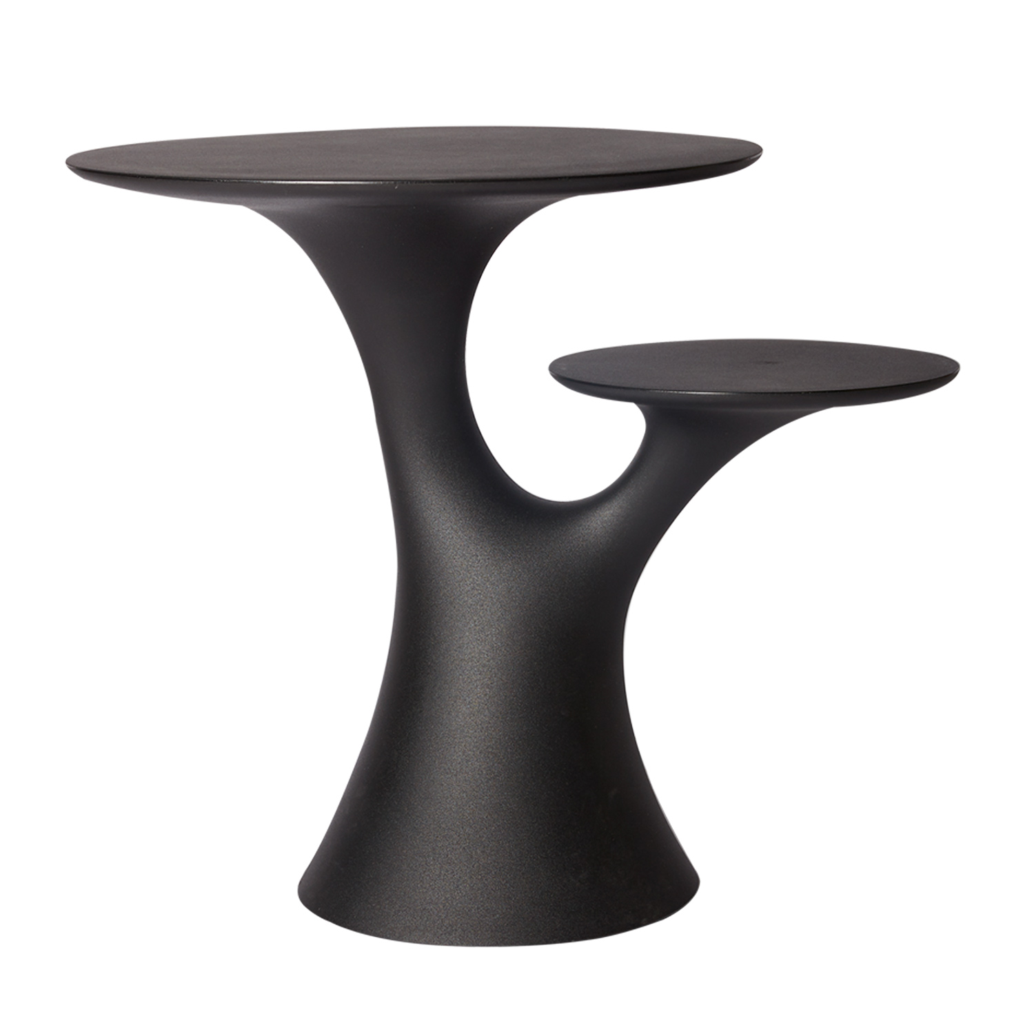 qeeboo rabbit tree tisch schwarz 97593