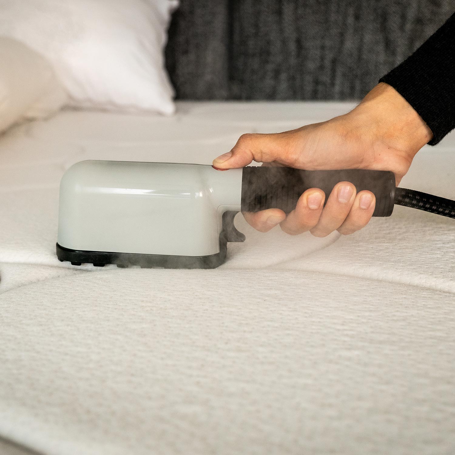 laurastar izzy steamer matratze close up 99272