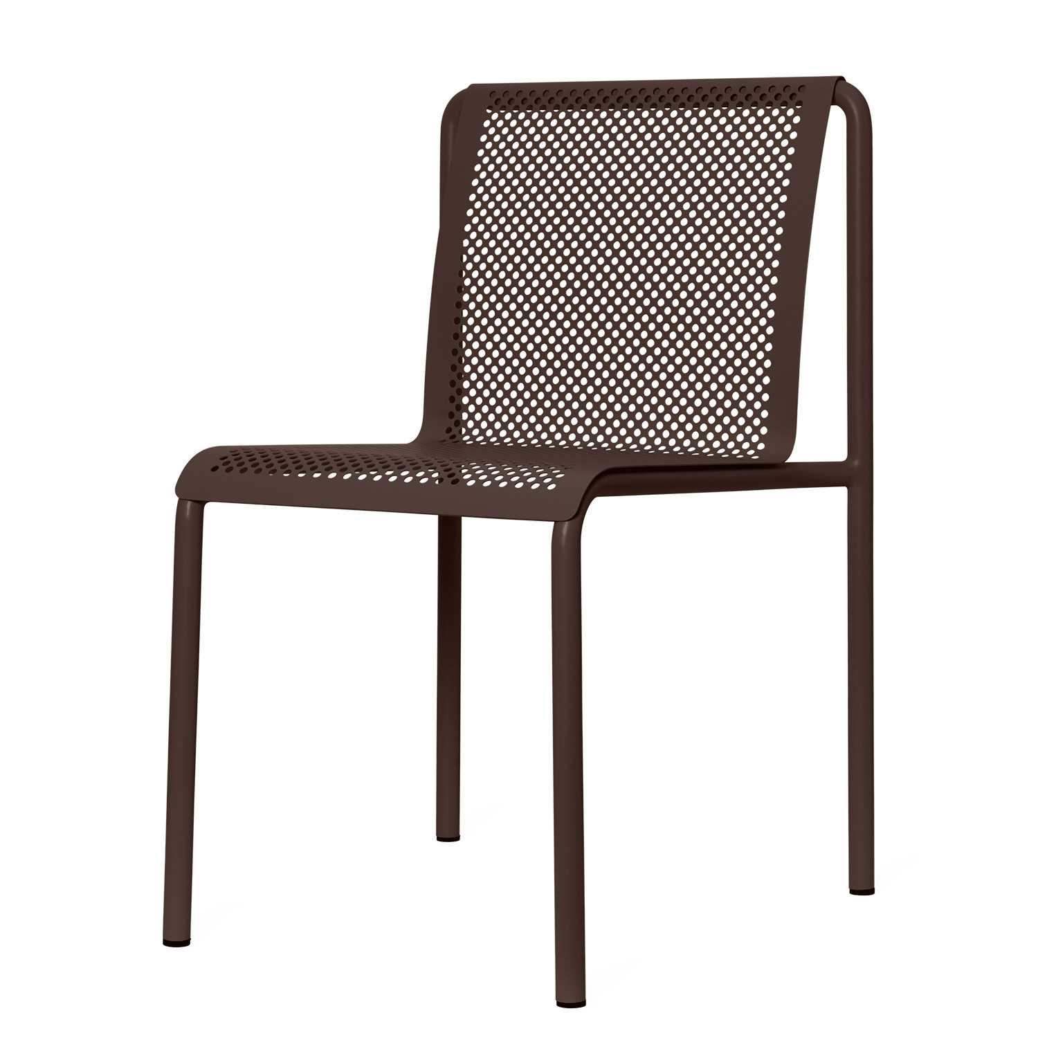 Ferm Living - Dapple Outdoor Stuhl dark chocolate