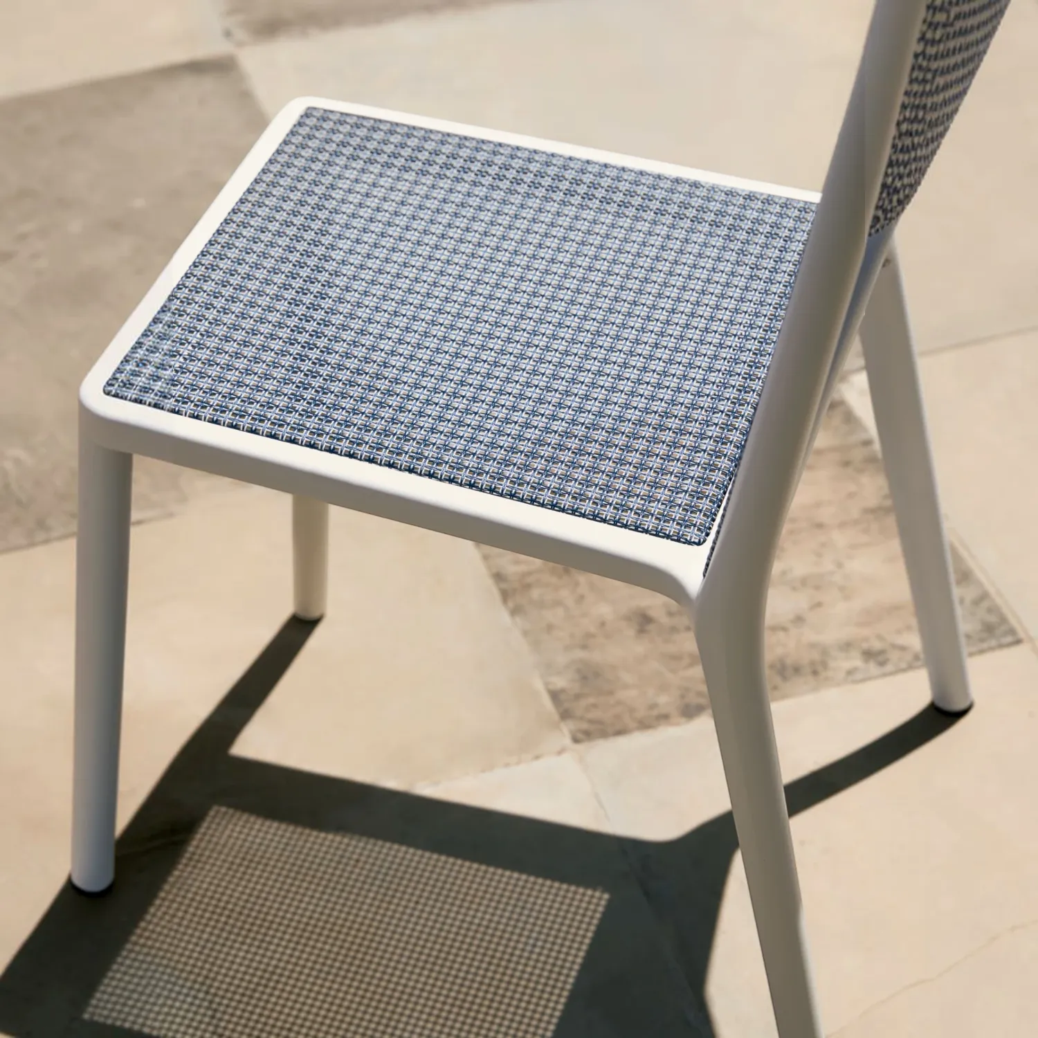 Kartell - Belvedere Tech Stuhl 2er-Set weiß/beige