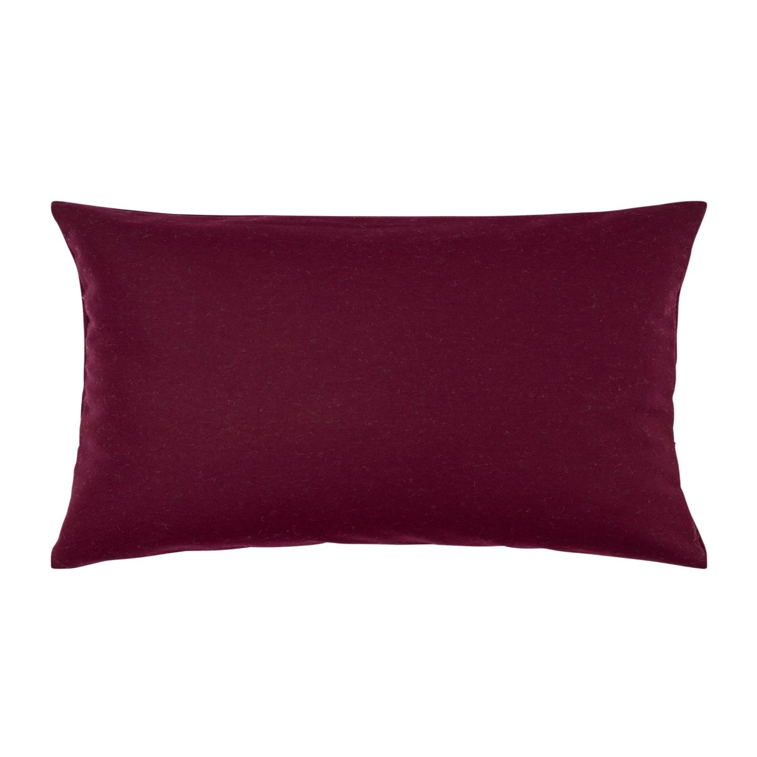 Proflax - Pure Kissenhülle 30 x 50 cm bordeaux