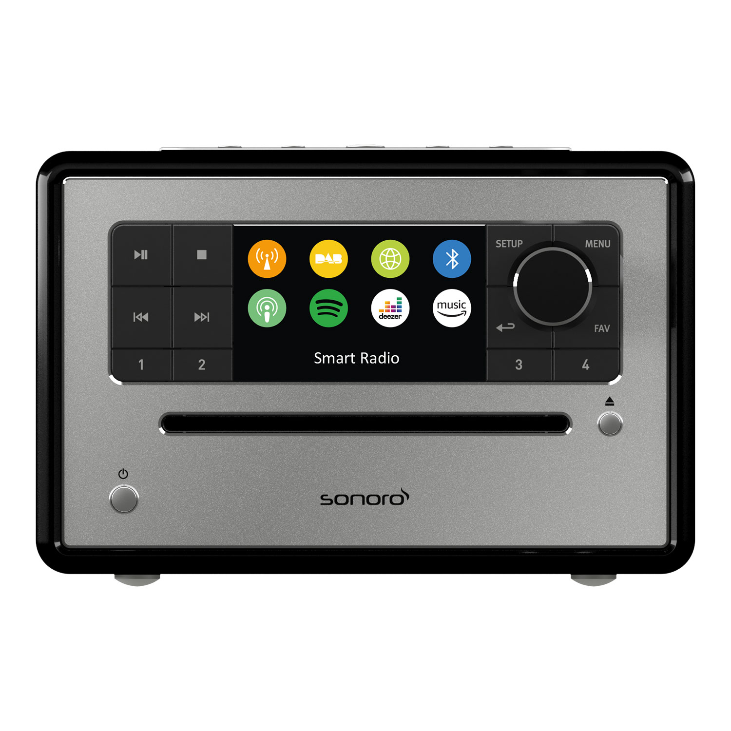 sonoro elite schwarz frontal 87345