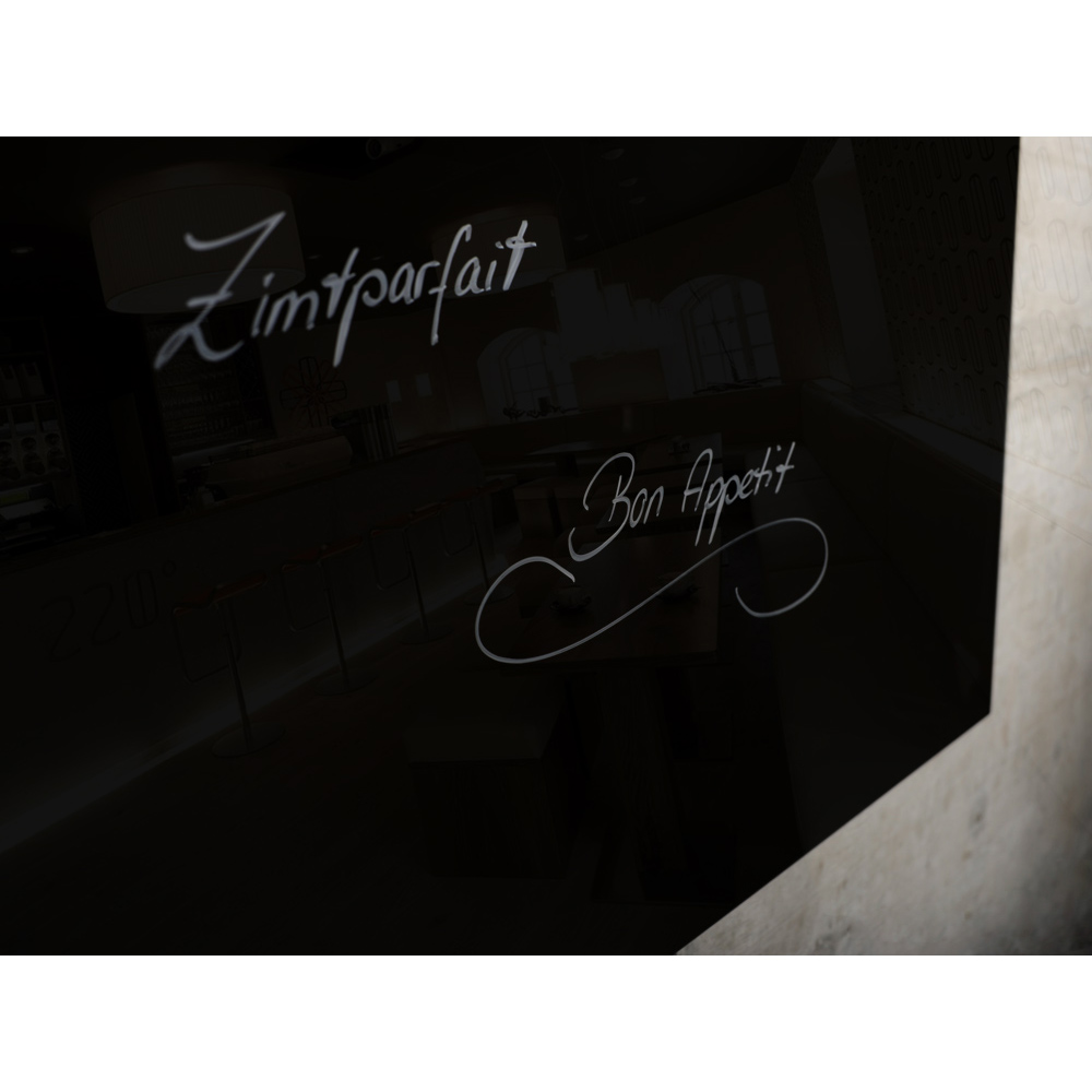 raum blick max magnettafel schwarz 9 13222