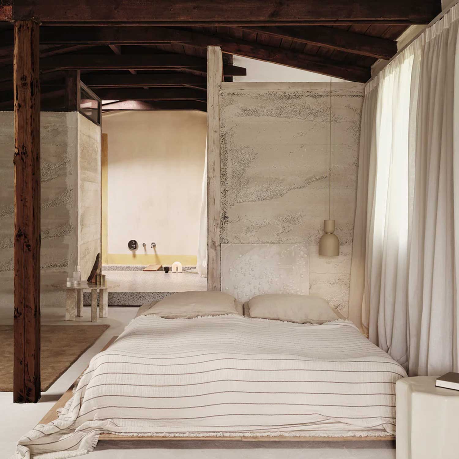 ferm LIVING Aires Tagesdecke Bedspread 1104269844 Undayed Ambiente 104233