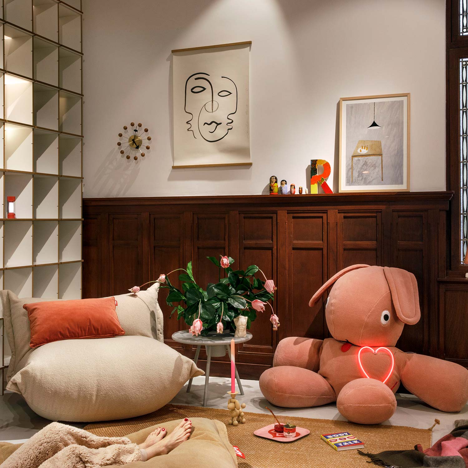 co9 XS teddy latte fatboy sitzsack 76112